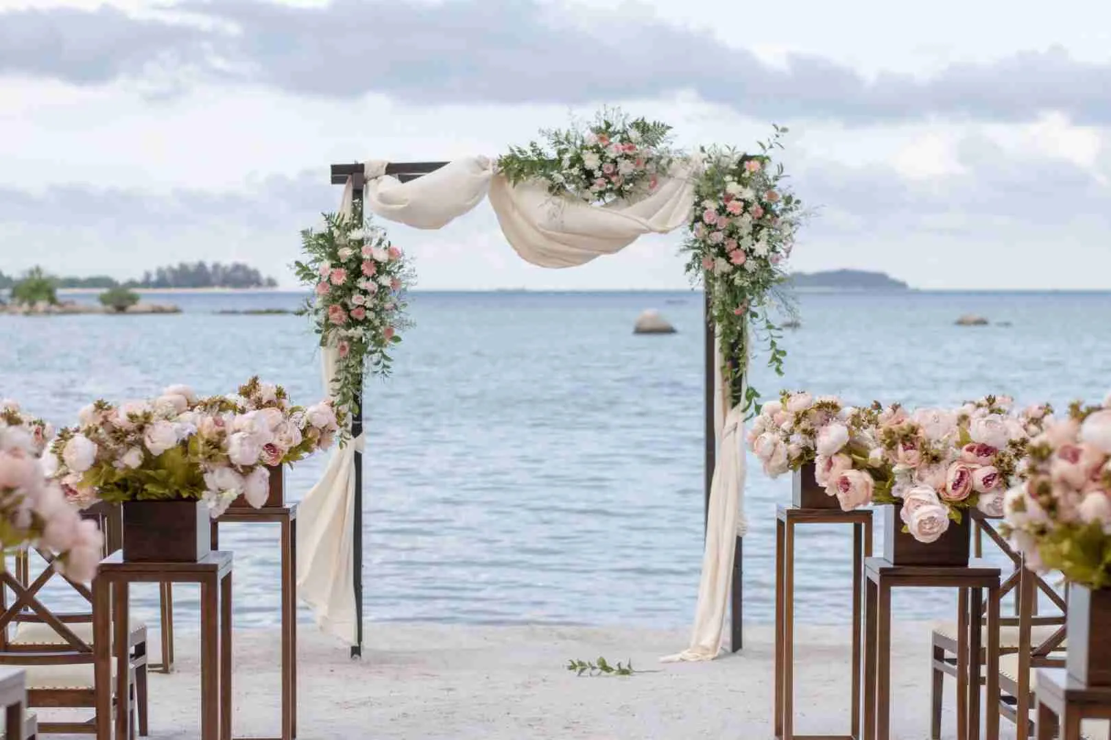 seaside wedding
